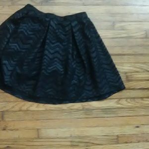 Black skirt